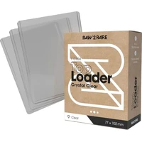 Raw2Rare Toploaders ochranný obal na karty, 24 ks čirý - Obaly na karty