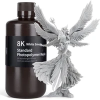 ELEGOO 8K Standard Resin 1 kg kouřově bílá - Filamenty pro 3D tiskárny