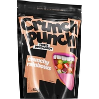 Mrazem sušené bonbony Crunch Punch - Crunchy Rainbows 50 g - Cukrovinky