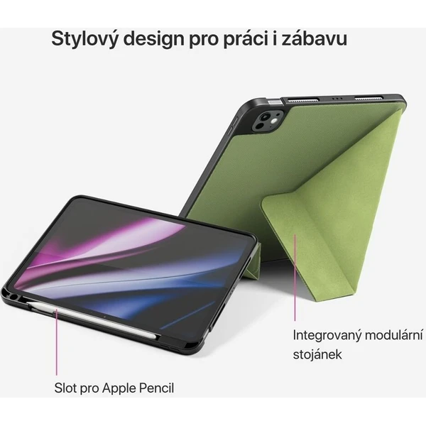 iWant by Epico SolidWoven Flip kryt pro iPad Air/Pro 11"/13" zelený - Pouzdra - Obrázek d_9c02b062ecb945b99f96b1705eef72e1