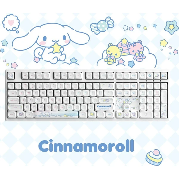 Akko x Cinnamoroll Star 3108 V3 Akko Frost Pink klávesnice (US) bílá - Klávesnice - Obrázek d_9c29c535a10342548830c8ab5e3a091f