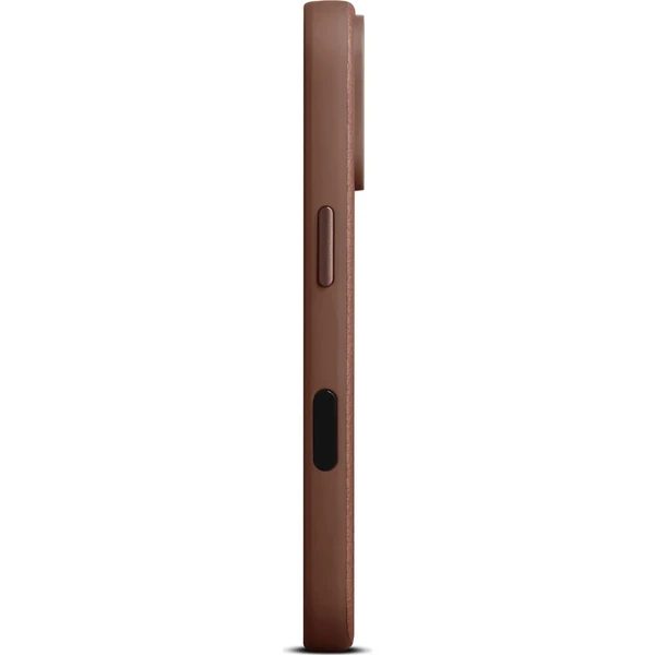 Woolnut MagSafe kožený kryt iPhone 18 Pro hnědý - Pouzdra - Obrázek d_9ca66781aeab43cebb20f70f8053e7d2