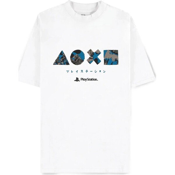 Difuzed T-shirt PlayStation - Icons Japan (Loose Fit) M