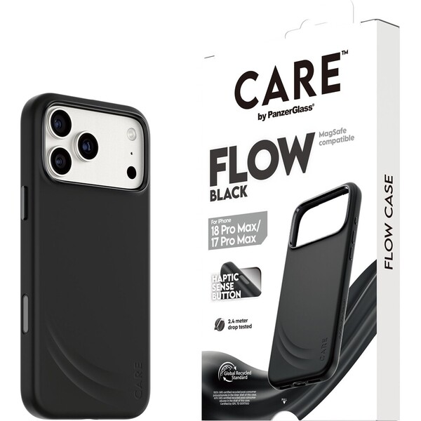 PanzerGlass CARE Flow MagSafe kryt Apple iPhone 18 Pro Max/17 Pro Max černý