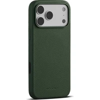 Woolnut MagSafe kožený kryt iPhone 18 Pro Max tmavě zelený - Pouzdra