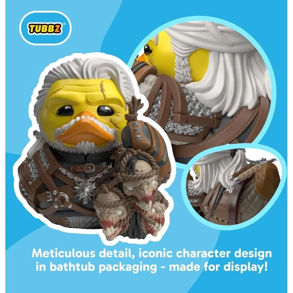 Tubbz kachnička Witcher - Geralt of Rivia (první edice) 9 cm - Figurky - Obrázek d_9d28096489d046499dcb95851e4673d3