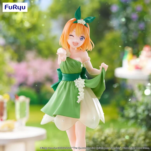 Figurka Furyu Trio-Try-iT The Quintessential Quintuplets - Nakano Yotsuba (Pastel Dress) 22 cm - Figurky - Obrázek d_9d4baa2857044091a005a8c508884a66