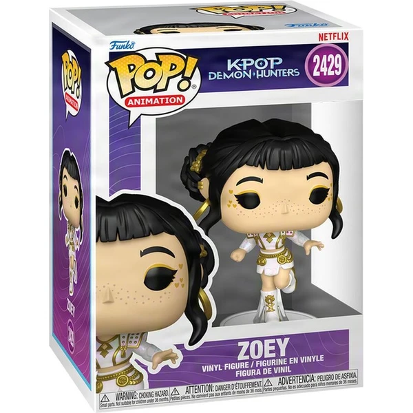 Funko POP! #2429 Animation: KPOP Demon Hunters - Zoey - Funko POP! - Obrázek d_9e3976278df744f6b65b0b830e7479c9