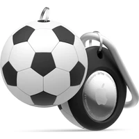 ELAGO Sport Edition Soccer pouzdro pro Apple AirTag černé/bílé - Pouzdra