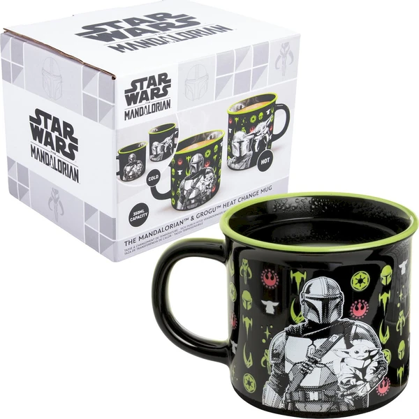 Hrnek Mandalorian and Grogu 350 ml (měnící se motiv) - Hrnky - Obrázek d_9e6c3ff61ec14190bfd72c9874fbbe59