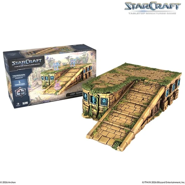 StarCraft The Miniatures Game - Lost Temple Ramp - Terrain Expansion Set - EN - Deskové hry - Obrázek d_9ef8939cb3e5402abca21efe35b0d226