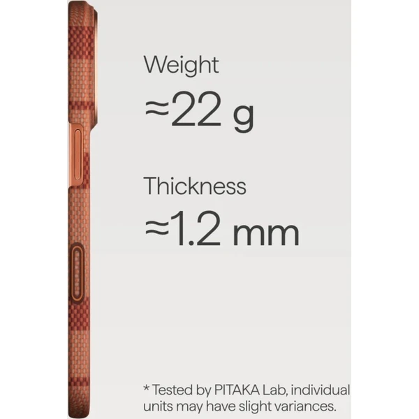Pitaka Edge Case MagSafe kryt iPhone 17 Pro Cloud Dusk - Pouzdra - Obrázek d_9efba4ef9c51413bb6751a7413efc027