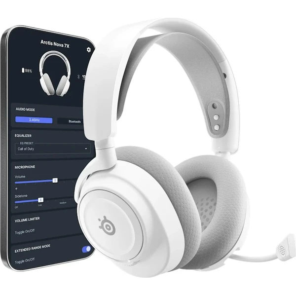 SteelSeries  Arctis Nova 7X Gen 2 bílá - Sluchátka - Obrázek d_9f7931c5c28f4ffcb6569249a9cd1496