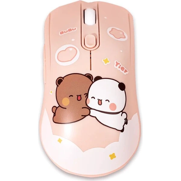 Akko x Dudu and Bubu AG One bezdrátová myš růžová