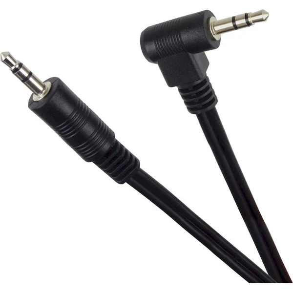 PremiumCord 3,5mm/3,5mm kabel se zahnutým konektorem 1m černý - Kabely a redukce - Obrázek d_9fc7c6aab9a04dfcb960ec0b78dba86d