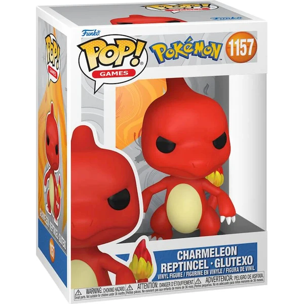 Funko POP! #1157 Games: Pokémon - Charmeleon - Funko POP! - Obrázek d_a0984ac361df40aebc71026b5759035e