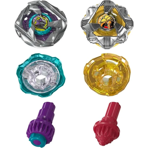 Beyblade X Calibur Samurai 6-70M BX & Obsidian Shell 3-85S BX Dual Pack Set - Hračky - Obrázek d_a0f143a53f0d4a1c8d043275f43a2329