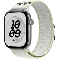 Apple Watch 49/46/45/44mm Essential White provlékací sportovní řemínek Nike - Řemínky