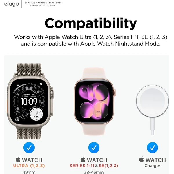 ELAGO WT3 Macintosh stojánek pro Apple Watch Ultra krémový - Stojánky - Obrázek d_a1fbf33fae38489692b22536ea3d4e28