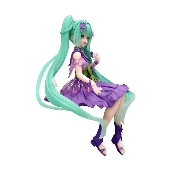 Figurka Furyu Hatsune Miku Noodle Stopper - Flower Fairy Cosmos Purple Color 14 cm - Figurky - Obrázek d_a27827aabd0b451bb56e351e9b60090e