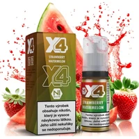 Liquid X4 Bar Juice Jahoda a meloun 10ml (20mg) - E-liquidy