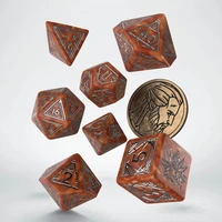 Set kostek Q-workshop The Witcher - Geralt the Monster Hunter (7 kostek) - Kostky