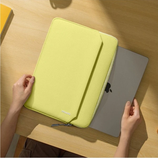 tomtoc Light A18 sleeve pouzdro 13" MacBook Neo žluté - Pouzdra - Obrázek d_a3caa5b9338b49dc959af5e7deb1a331