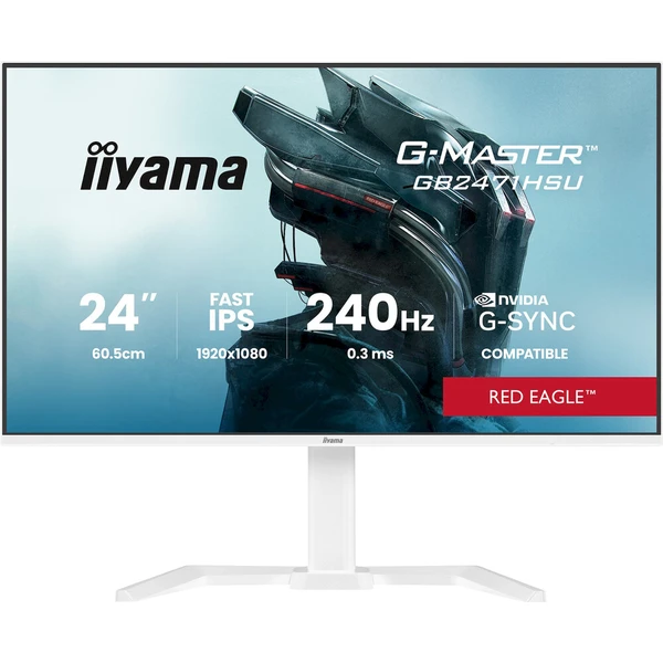 iiyama G-Master RedEagle GB2471HSU-W1 Bílá