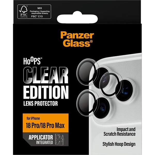 PanzerGlass Hoops ochranné kroužky Apple iPhone 18 Pro/Pro Max čiré - Ochranné folie a skla - Obrázek d_a3f854933cb443c09c2e3b0b8d8c05d8