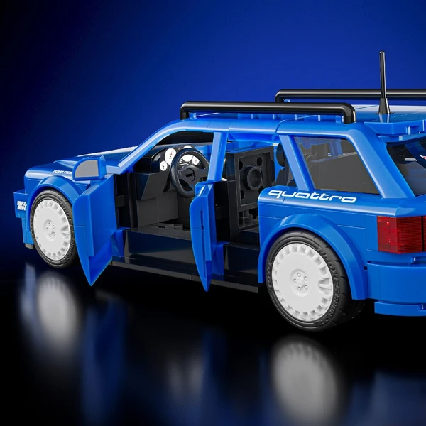 Mattel Brick Shop sestavitelný model Hot Wheels - 94 Audi Avant RS2 (Speed Series) - Stavebnice - Obrázek d_a421129ded244ab0857469e97951c24e