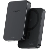 PanzerGlass® empower bezdrátová Qi2 powerbanka 10000 mAh, MagSafe, černá - Powerbanky