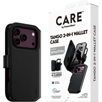 PanzerGlass CARE Tango 2v1 Wallet MagSafe pouzdro Apple iPhone 18 Pro/17 Pro černé - Pouzdra