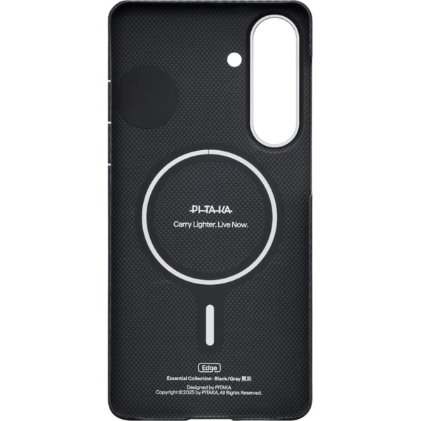Pitaka Edge Case MagSafe kryt Samsung Galaxy S26+ Black/Grey Twill - Pouzdra - Obrázek d_a457b0dc3c3f46258a49145d5aa1c4c4