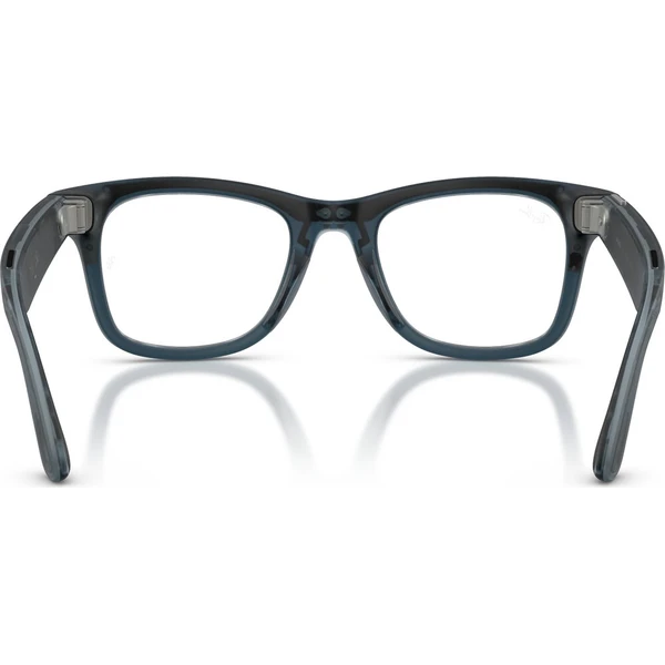 Meta RAY-BAN Wayfarer Gen 3 (Velké 53mm) chytré brýle (zatmavovací šedá skla) modré - AR brýle - Obrázek d_a4b25baa2f664f20bbeef24f3af4b7ee