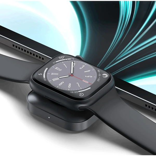 Satechi USB-C magnetický nabíjecí dock pro Apple Watch/AirPods vesmírně šedý - Nabíječky - Obrázek d_a4fcf10c36ab4f6f8bea2e4d001f928f