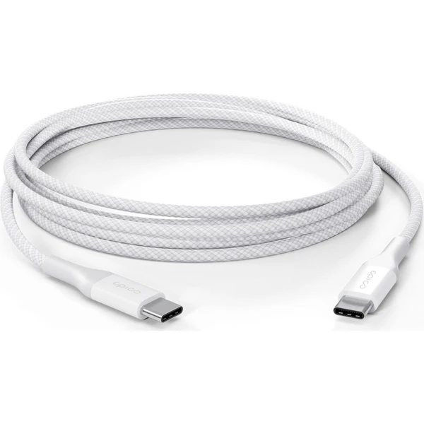 Epico UltraLink USB-C na USB-C 240W 2m kabel bílý - Kabely a redukce - Obrázek d_a507ae6caeb34389bc4d040d98b14269