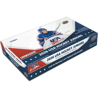 Hokejové karty 2026 Upper Deck Team USA Juniors Hockey Hobby Box - Hokejové karty