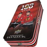 Hokejové karty 2025-26 Upper Deck Chicago Blackhawks Centennial Hobby Box - Hokejové karty