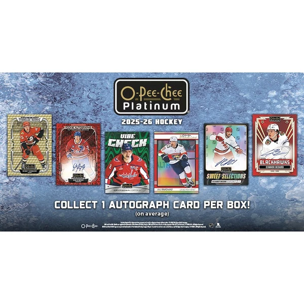 Hokejové karty 2025-26 Upper Deck O-Pee-Chee Platinum Hockey Hobby Box - Hokejové karty - Obrázek d_a5f26f41e7984d65a64a206a98801c5a