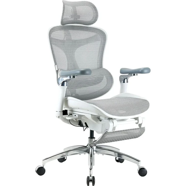 SIHOO Doro C300L Footrest Pro židle bílá - Židle - Obrázek d_a5f581c37b0548c980214d5068c8abb0