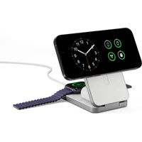 Epico UltraBase 4v1 skládací powerbanka & bezdrátová nabíječka 8000mAh bílá - Powerbanky