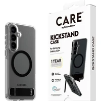 PanzerGlass® CARE Kickstand Qi kryt Samsung Galaxy S26+ čirý/černý - Pouzdra
