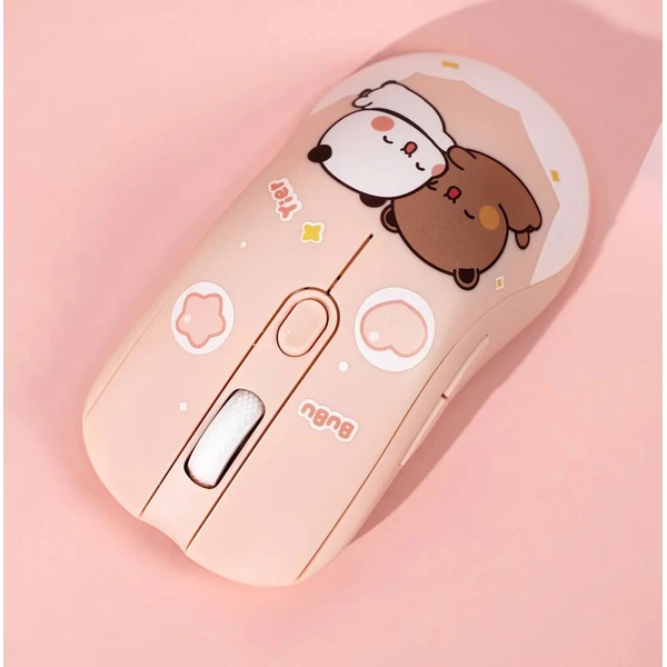 Akko x Dudu and Bubu AG One bezdrátová myš růžová - Myši - Obrázek d_a697d992ce594a7a87760085e9b5a9be