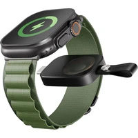 Epico UltraBase mini bezdrátová nabíječka USB-C pro Apple Watch černá - Nabíječky