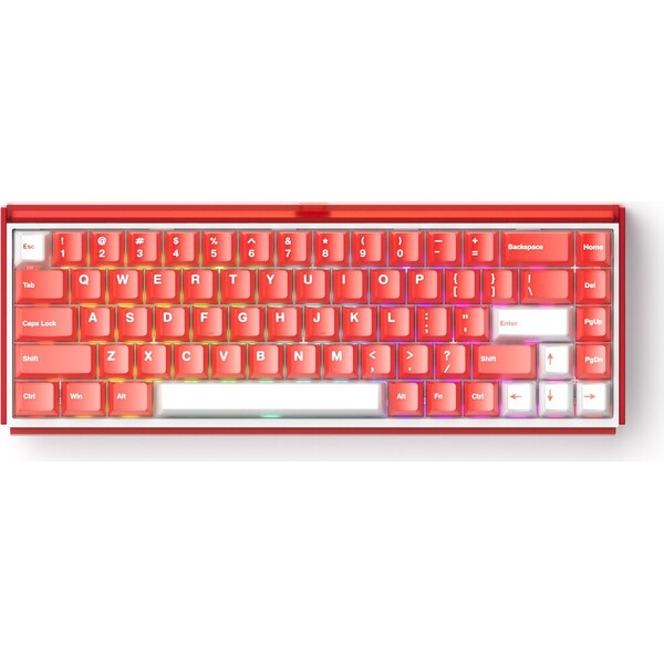 Akko RAY68 HE Akko AstroAim (US) červenobílá Červená