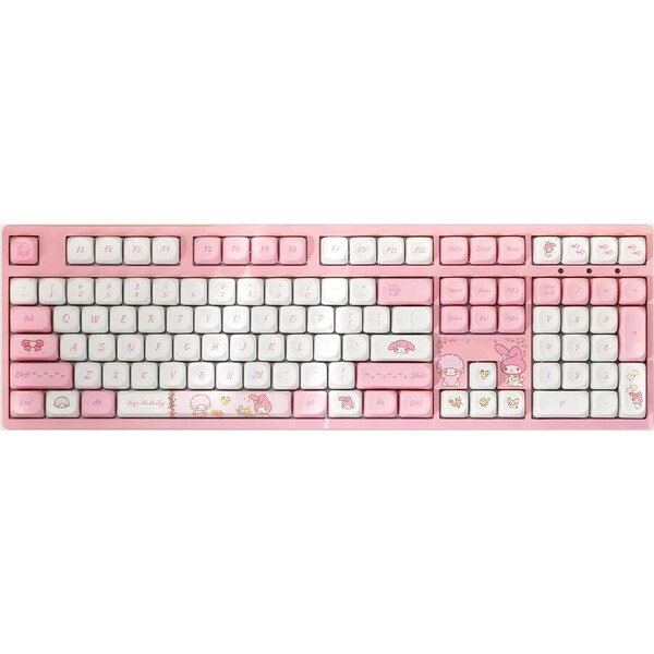 Akko x My Melody 3108 V3 Akko Frost Pink klávesnice (US) růžová - Klávesnice - Obrázek d_a704de05369d4761ad98a93205396b65