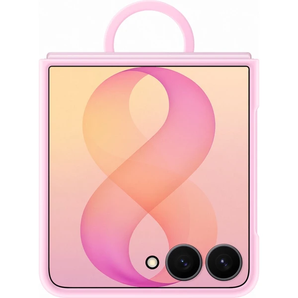 Samsung Silicone Ring Magnet kryt Galaxy Z Flip8 růžový - Pouzdra - Obrázek d_a7627d78ff30489e9ca1c7273dd59465