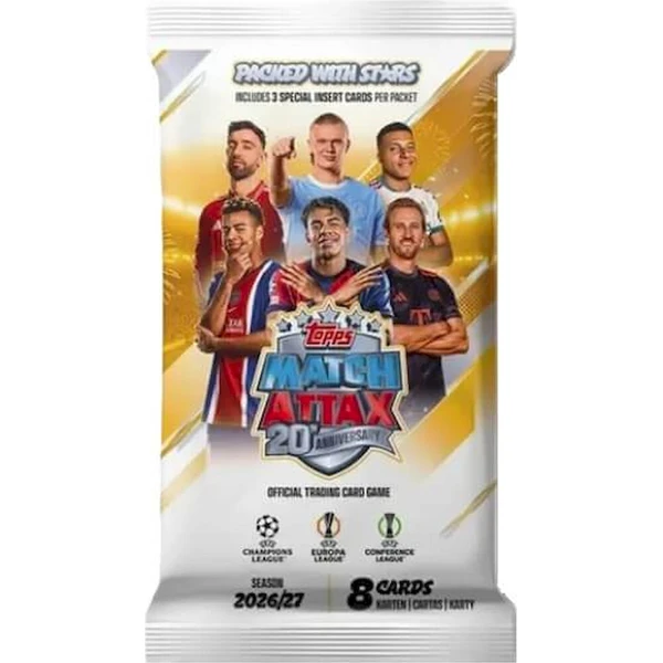 Fotbalové karty Topps Match Attax UCC 2026/27 - Eco Pack - Fotbalové karty - Obrázek d_a778ce68033947c49ca64bd0eb4bad21