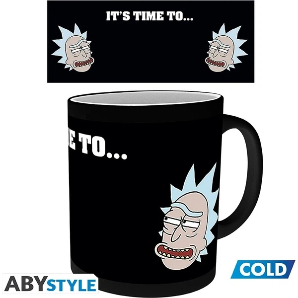Hrnek Abysse Corp Rick and Morty - Get Schwifty 320 ml (měnící se motiv) - Hrnky - Obrázek d_a7a1ca2608404591b014da4b104717dc