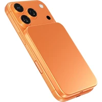 iWant by Epico UltraPack Qi2 Slim 5000mAh hliníková Mag+ bezdrátová powerbanka oranžová - Powerbanky